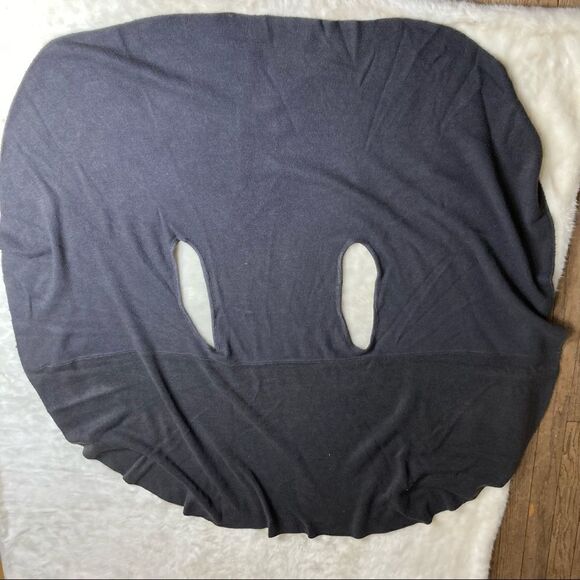 Modcloth Head to Macchiato‎ Knit Draped Circle Sweater Vest Cozy Cardigan OS - Picture 6 of 8